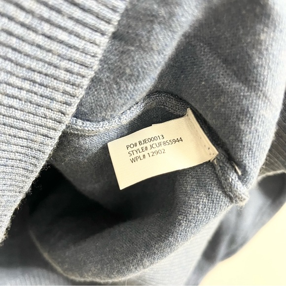 NWT US Polo Assn Blue Gradient Striped Long Sleeve Men’s Sweater See Note XXL - Picture 5 of 7